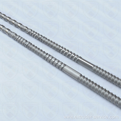 Plastic extruder double Screw Barrel for PVC